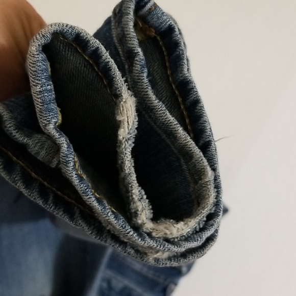 Vigoss Boot Cut Painted Jeans Sz 5 - Picture 10 of 13